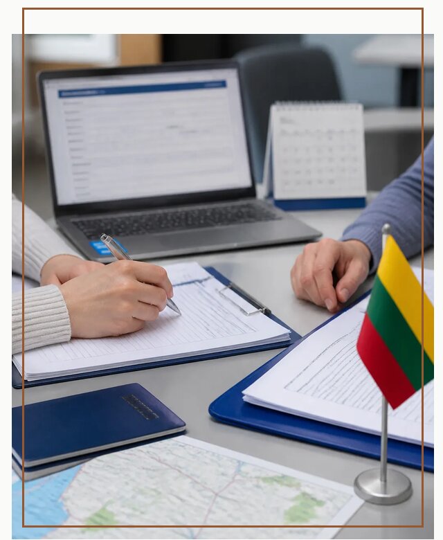 Профессиональное оформление визы в Литву для поездки в Саянске