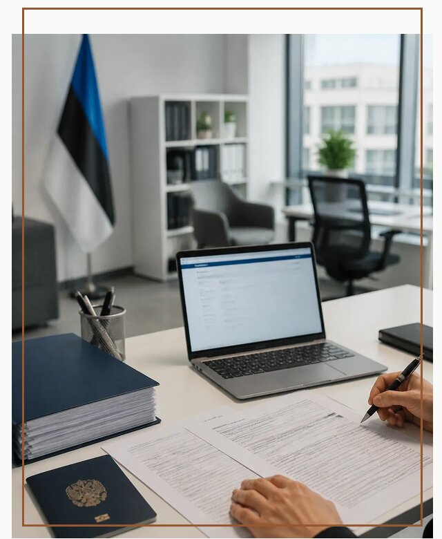 Оформление ВНЖ в Эстонии для переезда и легального проживания в Саянске