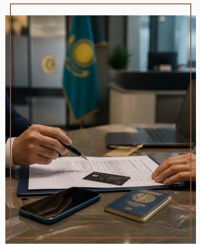 Открытие счета и банковской карты в Казахстане в Саянске